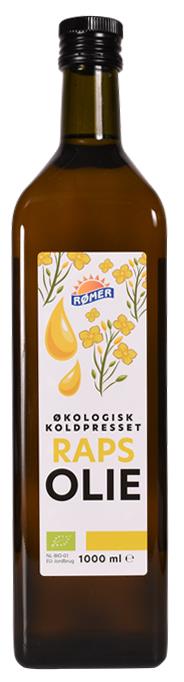 Rapsolie, Koldpresset, Økologisk 